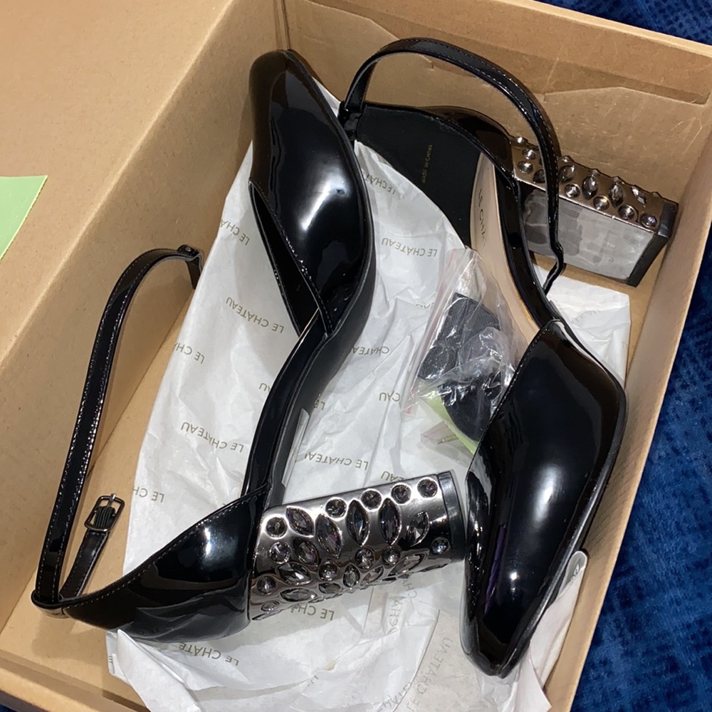 Black heels